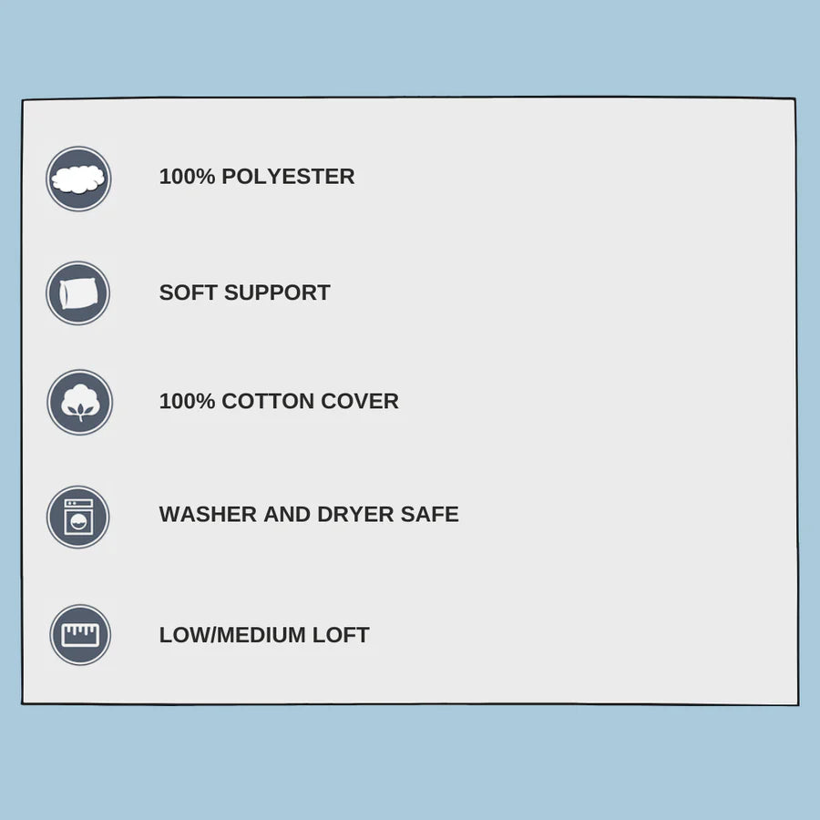 Primaloft® Down Alternative Pillow by Downlite®