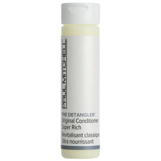 Paul Mitchell Super Rich Conditioner 0.75 oz bottle for silky-smooth hair, perfect for travel and guest use.