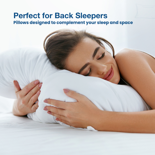 Beyond Down Synthetic Bed Pillow | Ideal for Stomach & Back Sleepers