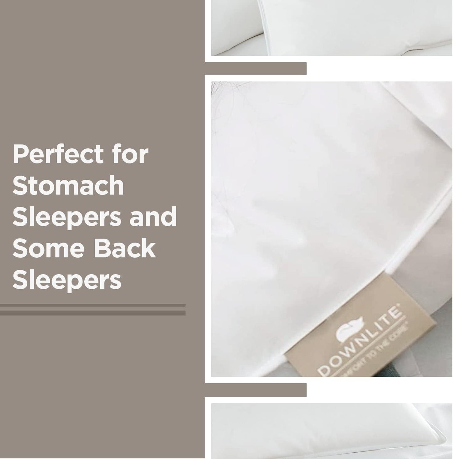 Downlite Flat & Soft Down Pillow