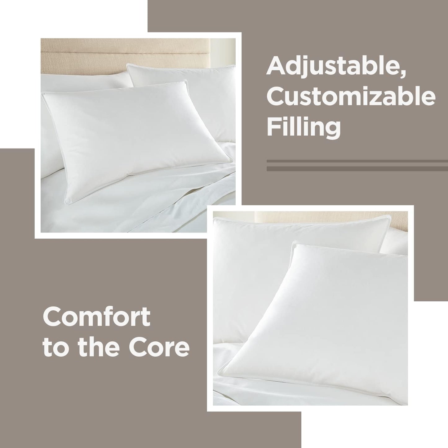 Downlite Flat & Soft Down Pillow