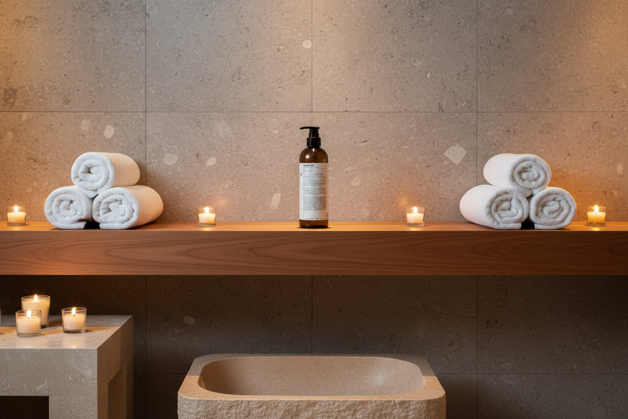 Elegant Spa Treatment Room