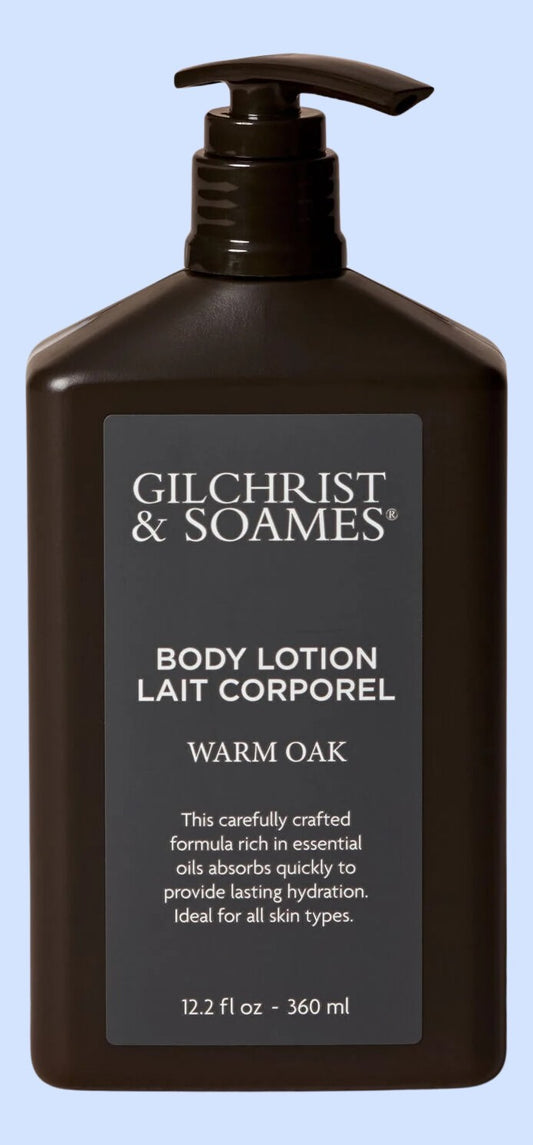 Gilchrist & Soames Warm Oak Body Lotion