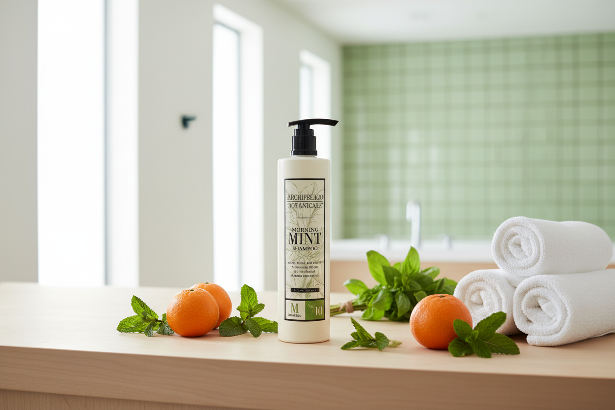 Morning Mint spa counter