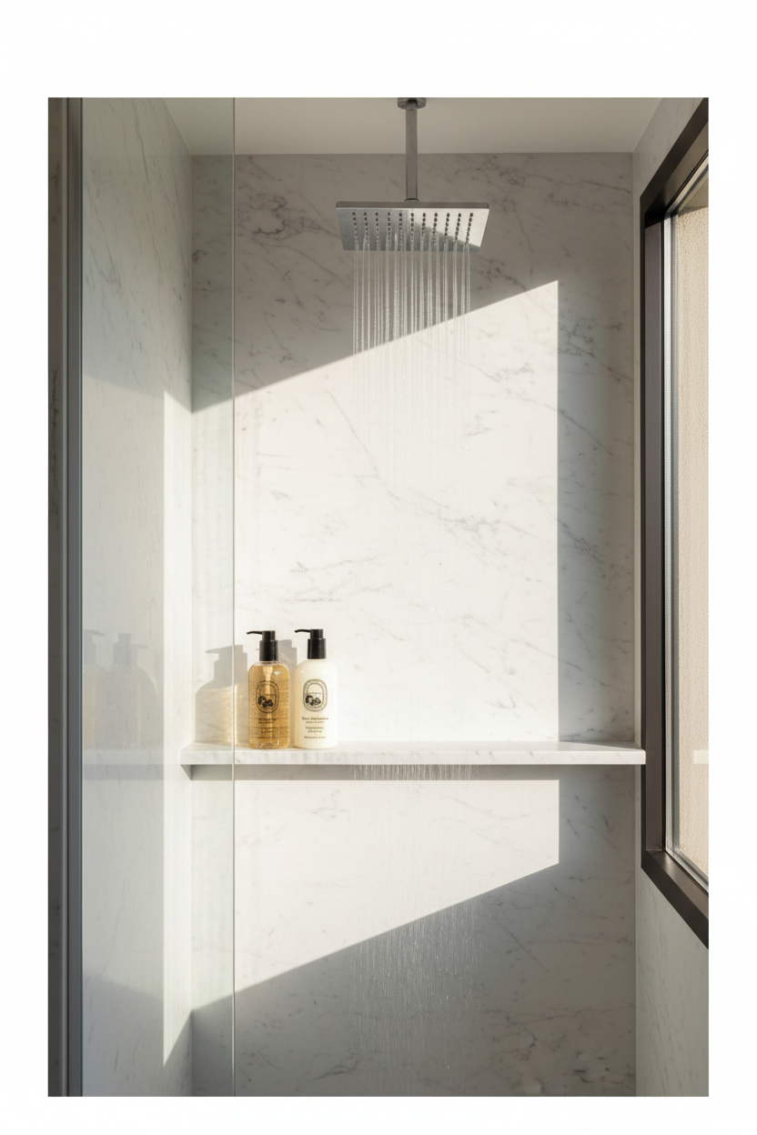 Philosykos Pinterest Shower