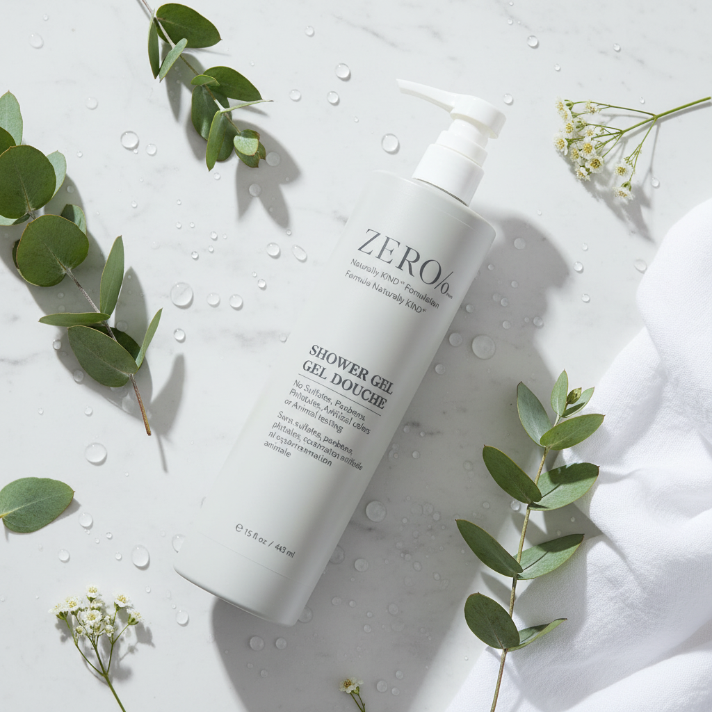 Zero% Naturally Kind Body Wash 15 oz | Luxury Hotel Body Wash Used