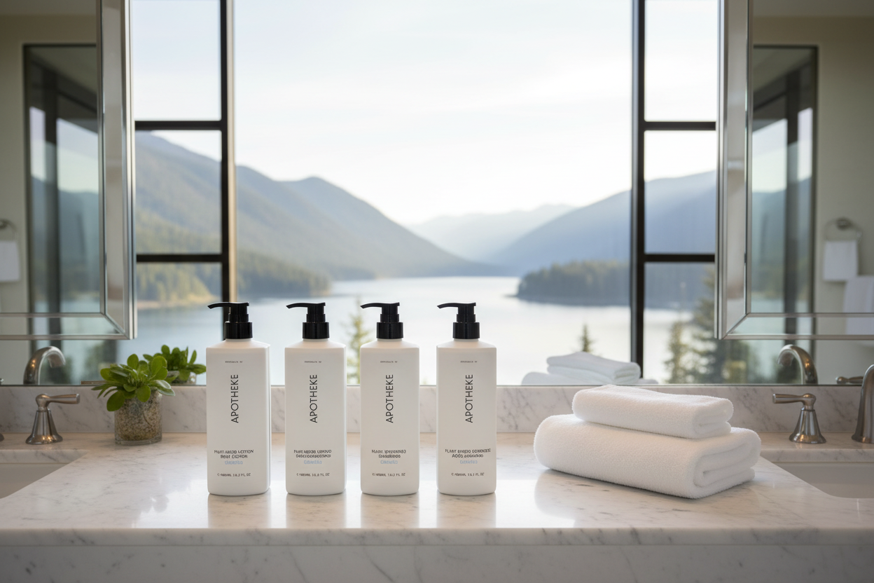 Apotheke Canvas Collection — All 4 Bottles Resort Hero
