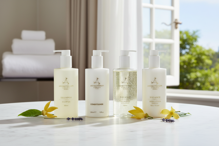 Aromatherapy Associates Luxury Hair & Body Care often at jw marriott