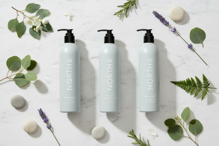 Marriott 39 North Spa quality Hair & Body Care
