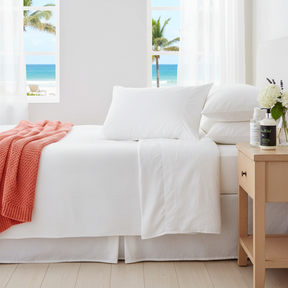 1. AIRBNB - coastal rental, 5-star reviews, IHG Firm, IHG Loves to be washed, Resort pillows, best firm pillow, vacation pillows, bee kind body lotion, sleep spray, ocean get away, beach views, 
