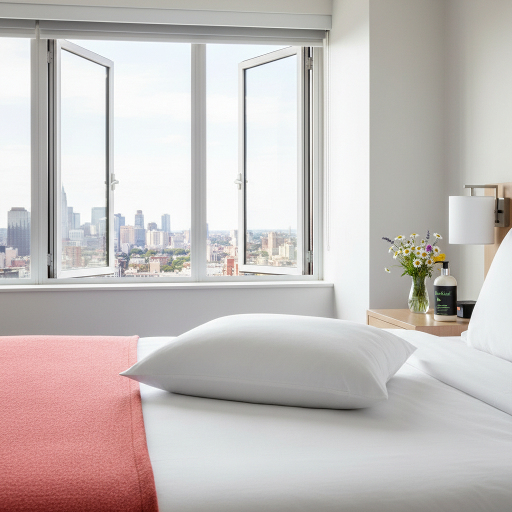 1. Hotel main - BARE pillow, gorgeous room