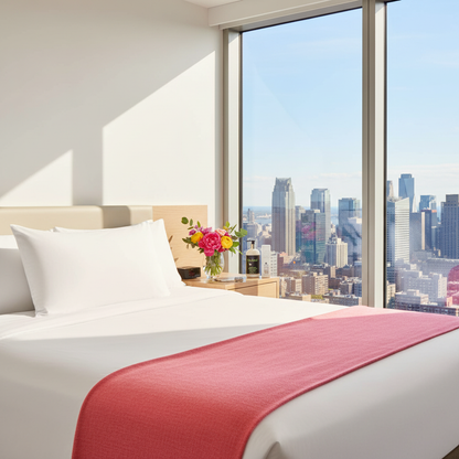 1. MAIN - Windows TO THE SIDE, view from bed