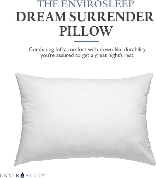 Envirosleep Dream Surrender II Pillow Used in Hotels Worldwide