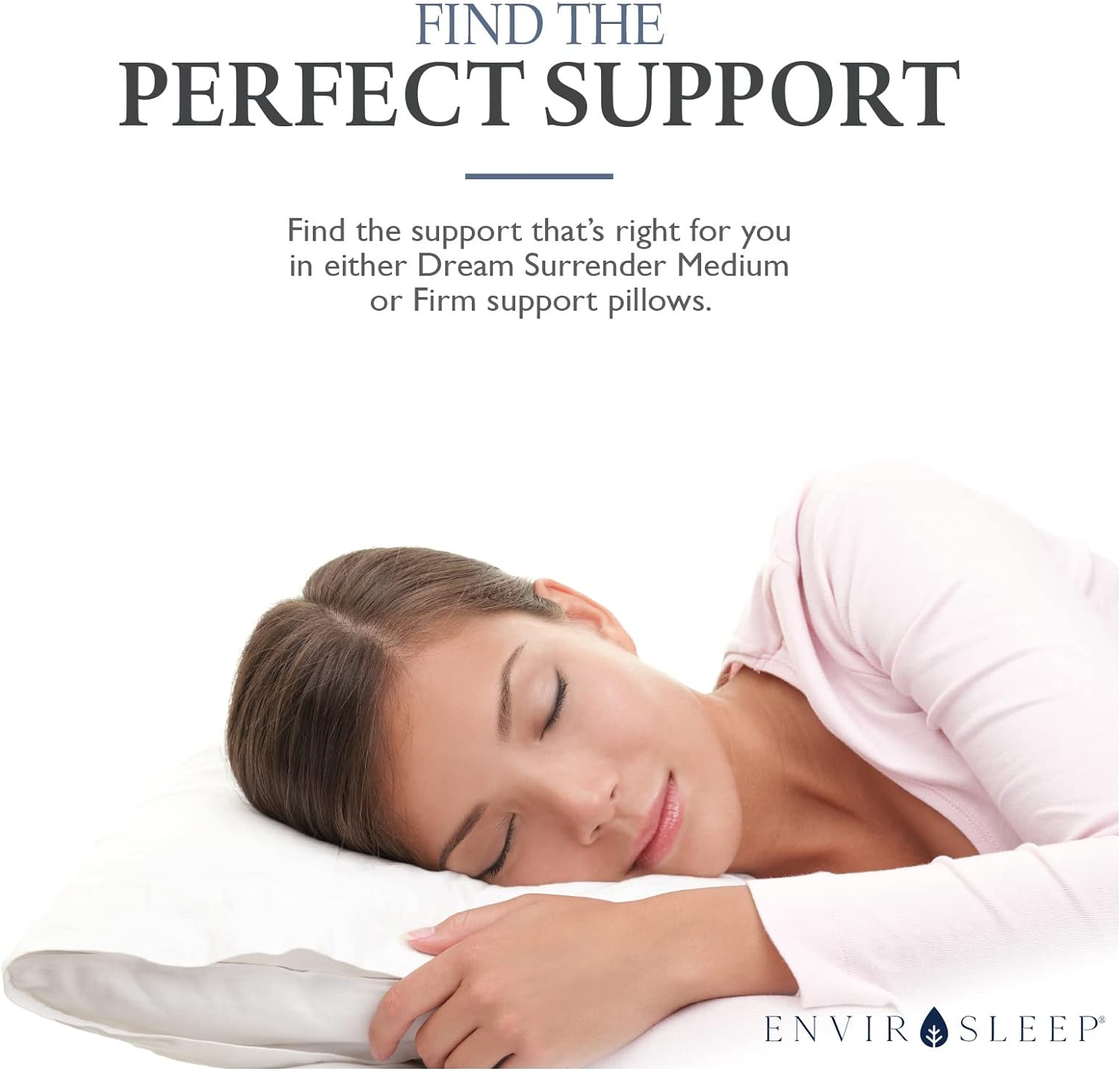 Envirosleep dream surrender two pillow hotsell