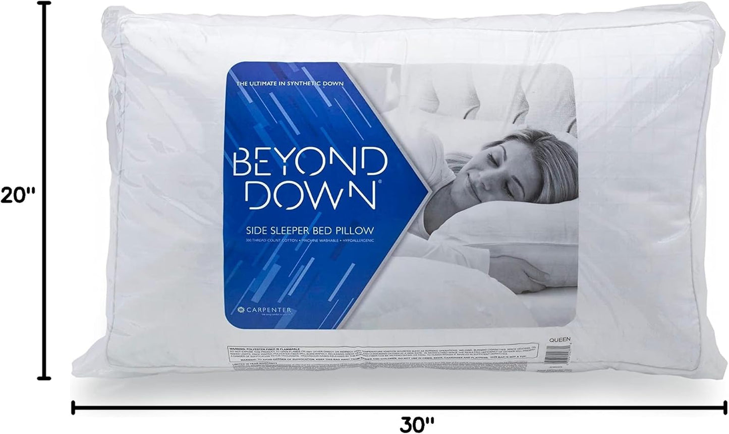 Beyond Down Side Sleeper Pillow | Queen Size