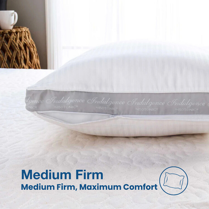 Indulgence® Synthetic Down Pillow | Side Sleeper