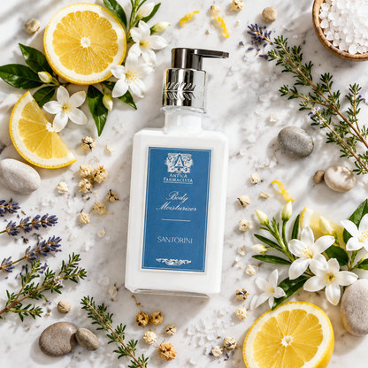 Antica Farmacista Santorini Body Lotion with scent elements 