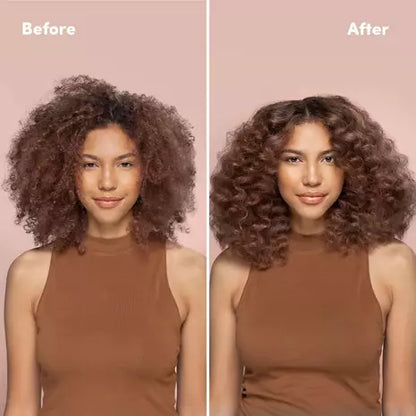 Mizani graphic comparing waves, curls, and coils across hair texture types 1 through 8.