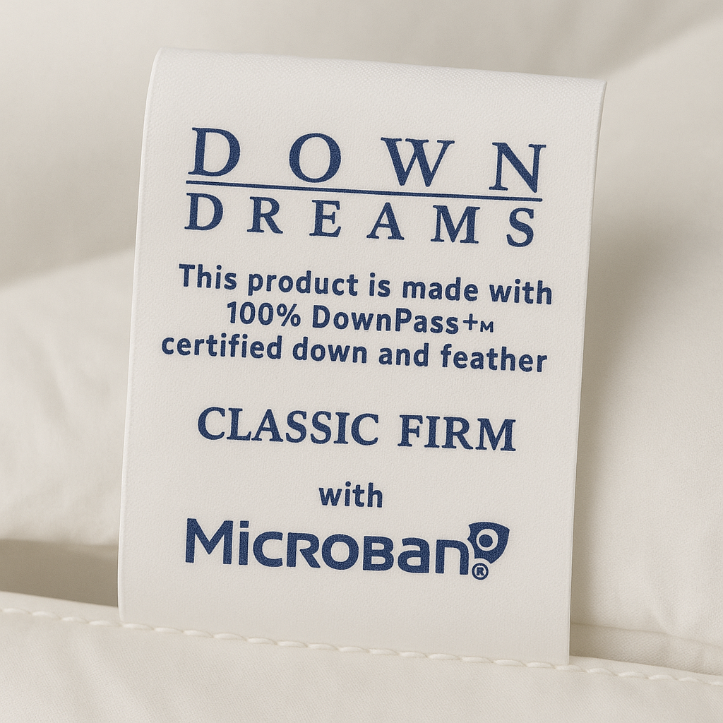 Serta Down Illusion Soft Hypoallergenic Almohadas de cama de firmeza media 