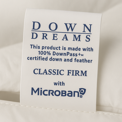 Serta Down Illusion Soft Hypoallergenic Almohadas de cama de firmeza media 