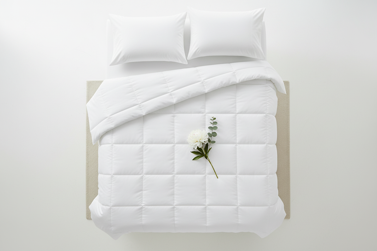 Overhead Flat Lay King Duvet