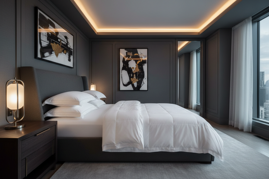 IHG Hotel Sheets with IHG Pillow Cases and IHG Comfortwr 