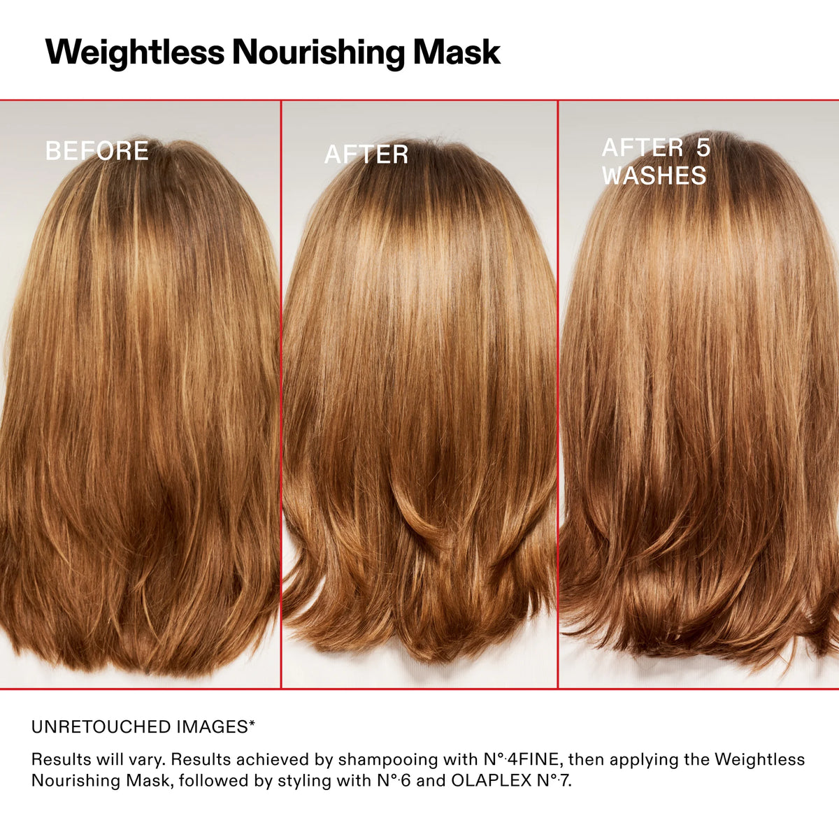 OLAPLEX Weightless Nourishing Mask 200 ml jar for fine to medium hair