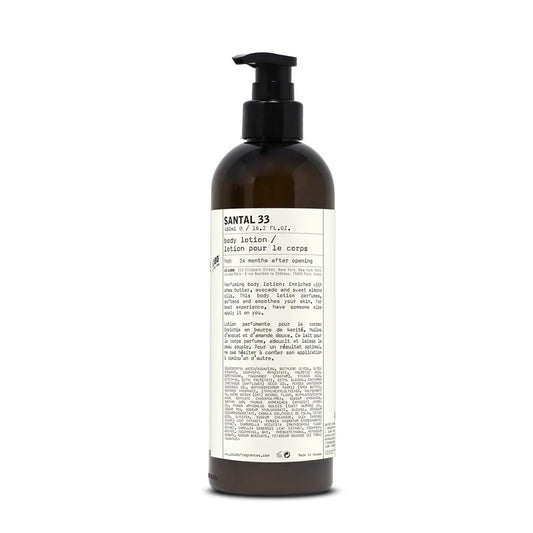 Le Labo Santal 33 Body Lotion – 16.2 oz / 480 ml Pump