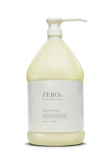 Zero% Shower Gel, 1 Gallon/3.78L
