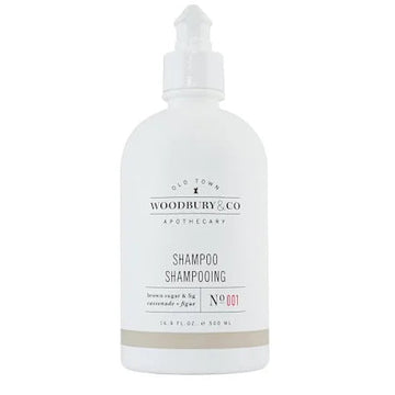 Woodbury & Co. No. 001 Brown Sugar & Fig Hotel Shampoo (500ml / 16.9 oz)