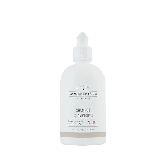 Woodbury & Co. No. 001 Brown Sugar & Fig Hotel Shampoo (500ml / 16.9 oz)