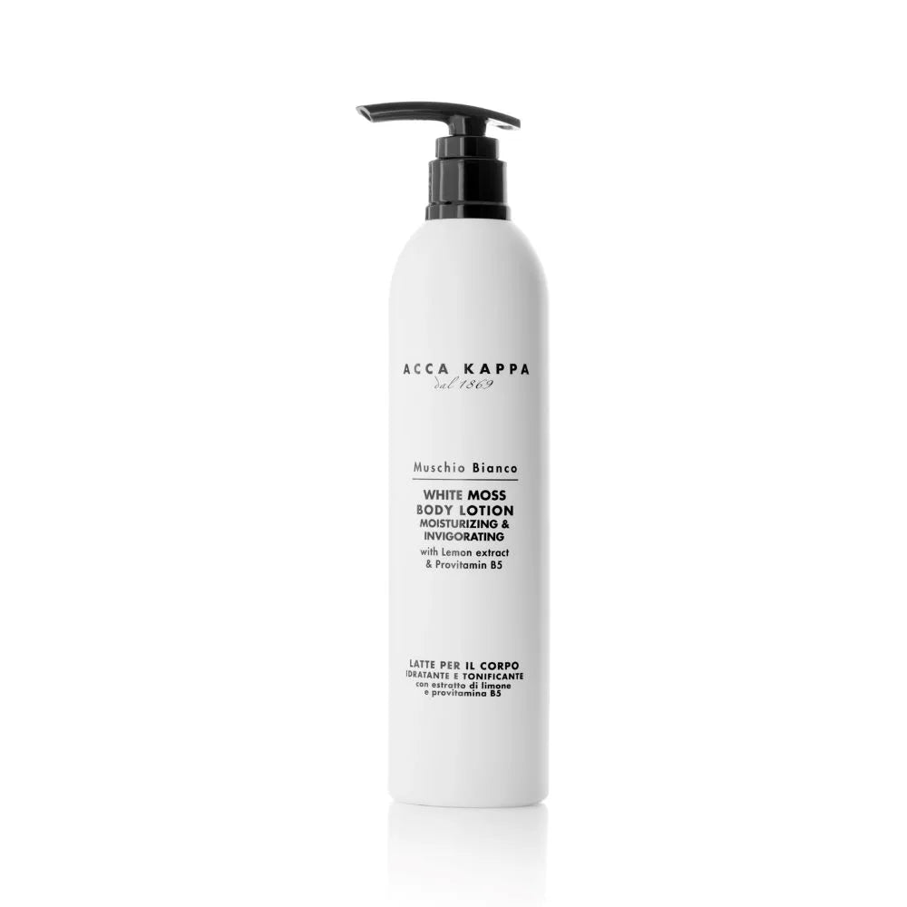 ACCA KAPPA White Moss Body Lotion pump bottle
