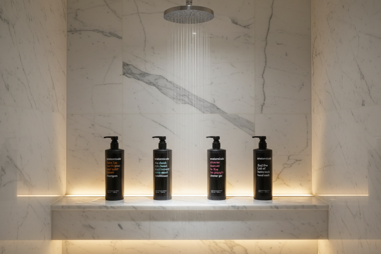 Anatomicals Complete Bath Set - Luxury Shower