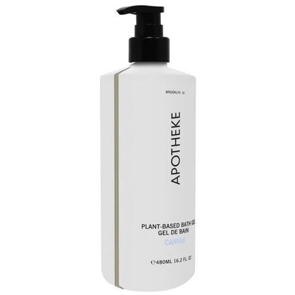 Apotheke Canvas Bath Gel 480ml — Luxury Hotel Plant-Based Body Wash