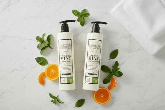 Archipelago Botanicals Morning Mint Flatlay Correct Scents