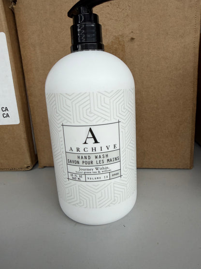 Archive Hand Wash 15 oz – Luxury Hotel Hand Soap (Green Tea & Willow)