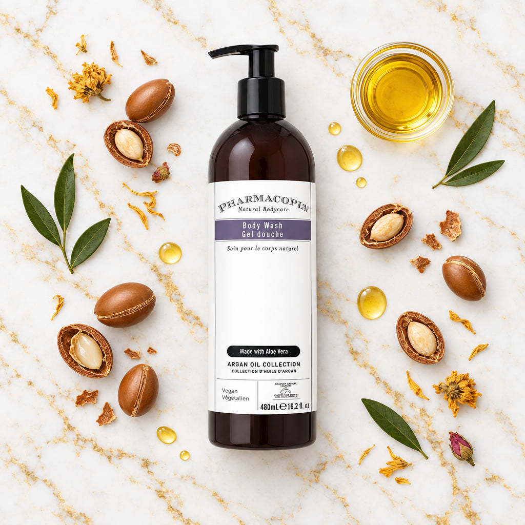 Pharmacopia Body Wash featured at Hyatt Hotels 