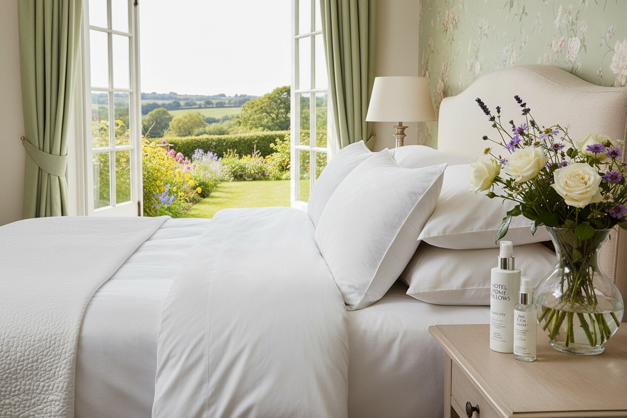 Bed & Breakfast resort pillows