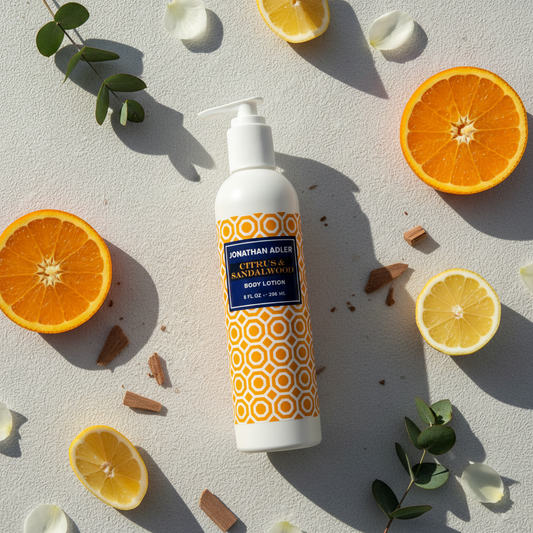 Body Lotion Flat Lay – Linen