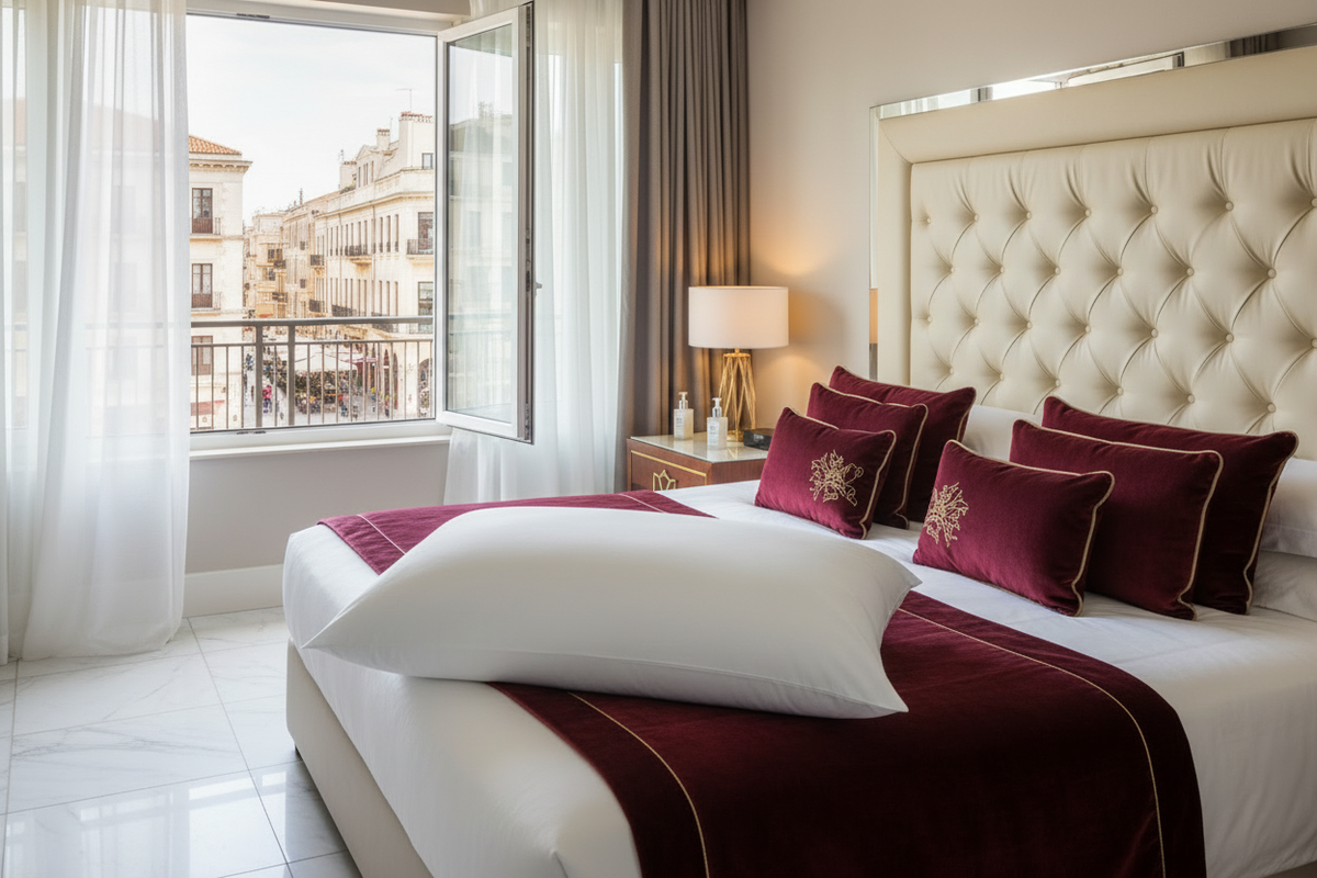 Dream Surrender II Pillow used at hotels worldwide