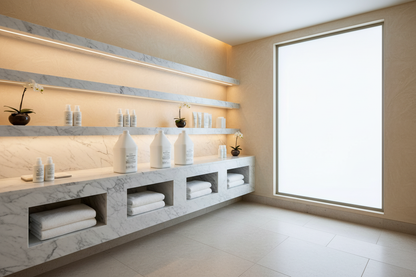 Byredo Bal d'Afrique 4 piece set in luxury spa