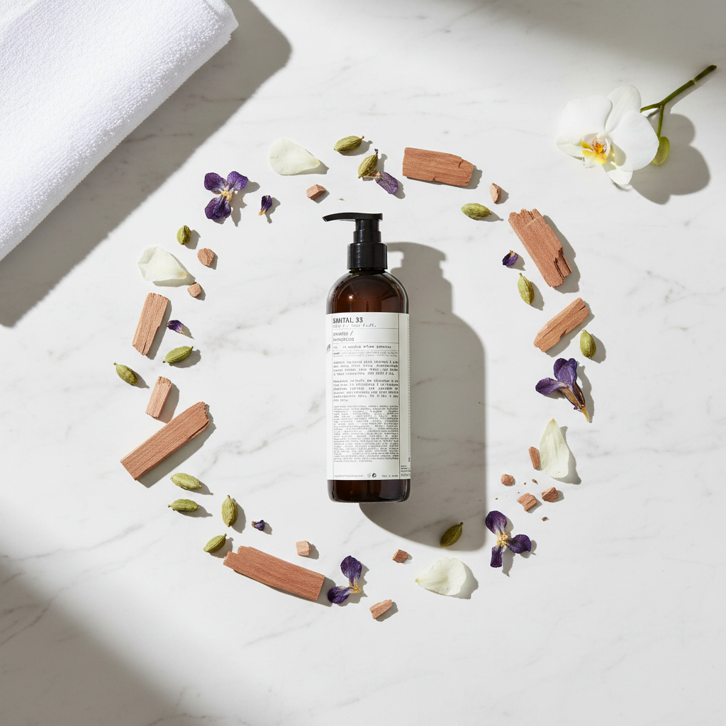 Centered Flat Lay - Santal 33