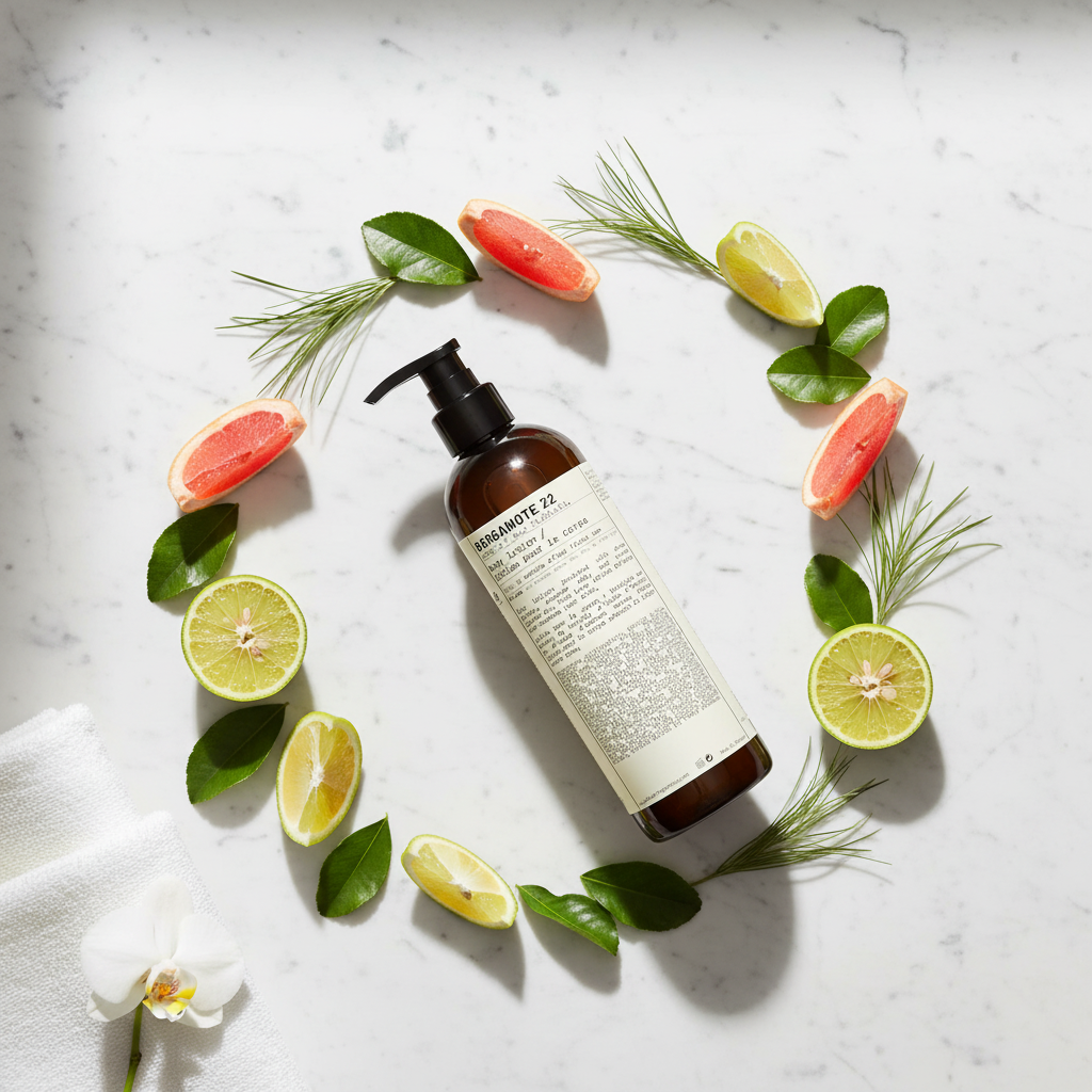 Circular Flat Lay - Bergamot & Citrus