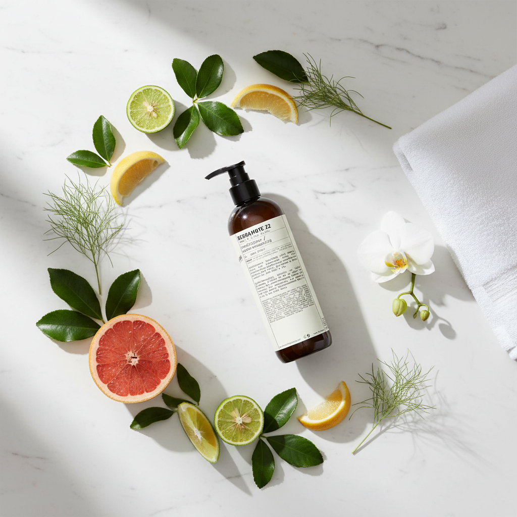 Circular Flat Lay - Bergamot & Citrus