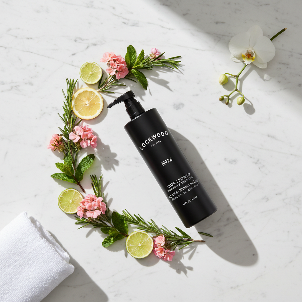 Circular Flat Lay - Rosemary, Spearmint, Geranium