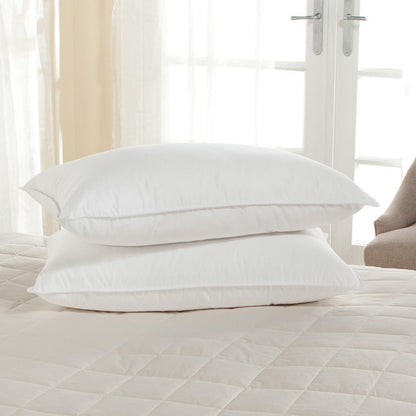 Downlite Spira® Cluster Fiber Pillow | Hotel-Quality Medium Support | Queen
