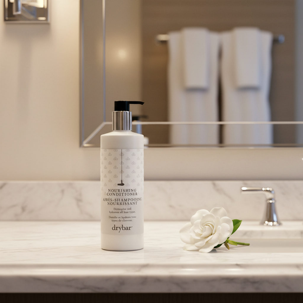 Drybar Conditioner Flat Lay