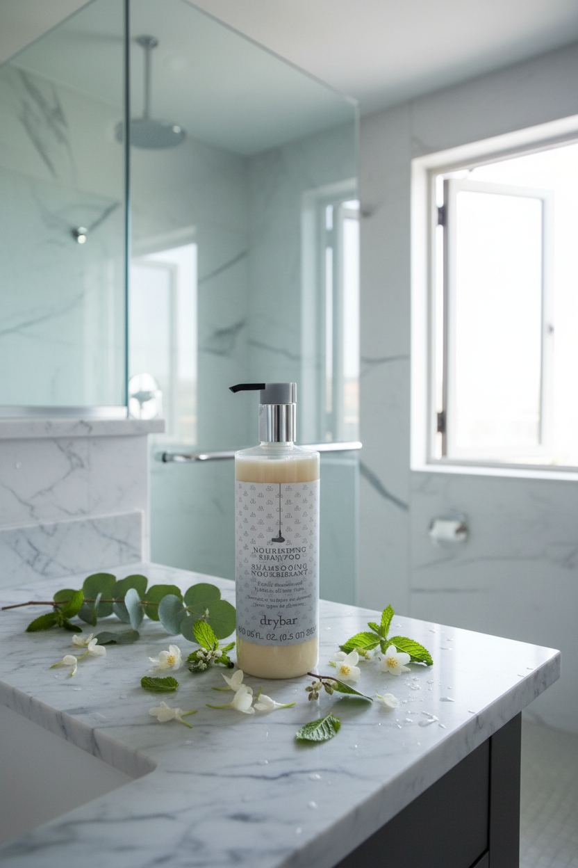 Drybar Nourishing Shampoo - Flat Lay