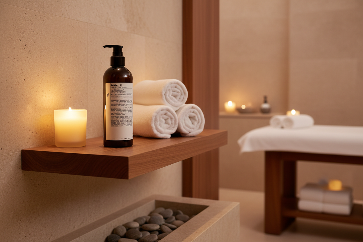 Elegant Spa Treatment Room