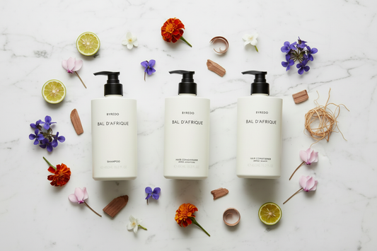 Flat lay composition